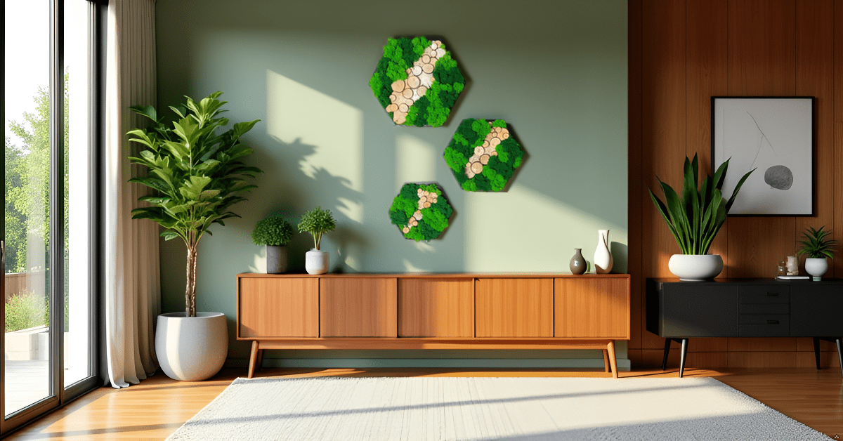 Geschenk Pusteblume Rahmen Waldmoos Muttertag Geburtstag Wohnung Ranke Hexagon Einrichtung Büro Moosbilder Mooswand Pflanzen Pflanzenbild Flachmoos Waldmoos Muttertag Geburtstag Wohnung Wand Deko Dekoration Islandmoos Rentiermoos Ast Teak Treibholz innen grün Wald Innenraum Deko Dekoration Baum Lebensbaum Leben Dekoast Äste Baumscheibe Holzscheibe Astscheibe diy Gedankenwunder wohnen einrichten Haus Kauf