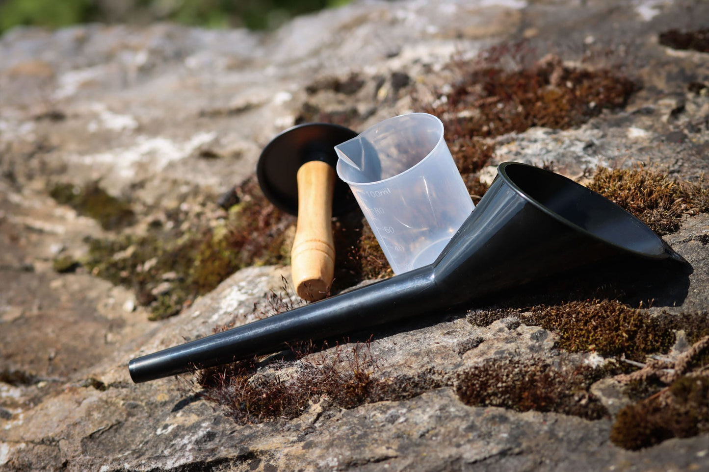 Teak Massiv Schale M Ethanol Kerze In-/Outdoor