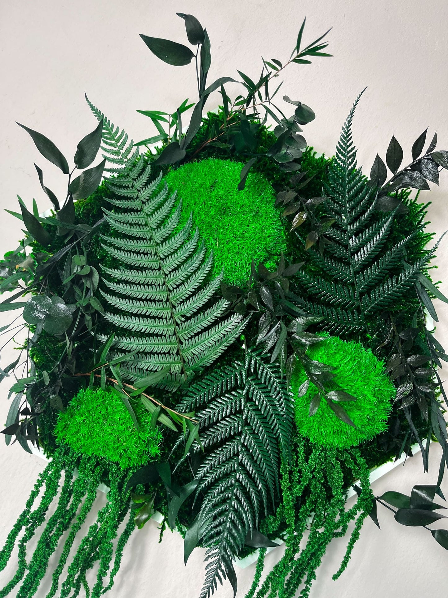 Geschenk Rahmen modern moos Moosbild Hellgrün Grün Natur Moobilder Mooswand Pflanzen Pflanzenbild Flachmoos Waldmoos Muttertag Geburtstag Wohnung Wand Deko Dekoration innen grün Wald Innenraum Deko DekorationWabe Sechseck Hexagon Ranke Ranken Dschungel Urwald natürlich echte Jungle Wand Deko