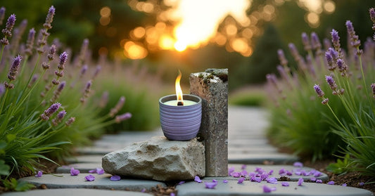 Outdoor Kerze Betonkerze Feuer Dauerdocht Feuertopf Deko Gartendeko Kerzenreste
schmelzen Dekoration  Deckel Löschbrett Soja Wachs Sojawachs nachhaltig vegan recyceln Geschenk Geburtstag Vatertag Vater Mutter Muttertag Lagerfeuer purple lila