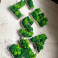 Moos Moosbild Grün Island Islandmoos Buchstabe Buchstaben Name Wort Schrift MDF Holz Farben Wand Wanddeko Dekoration Bild Gemälde Alphabet Moosbild Moosbilder Rentiermoos Schriftzug Idee Einrichtung Kinderzimmer Zimmer Büro Gewerbe Laden