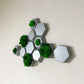 Geschenk Rahmen moos Moosbild  Moosbilder Mooswand Pflanzen Pflanzenbild Wohnung Wand Deko Dekoration Islandmoos Wald Innenraum Deko Dekoration Mini Mosaik Steine Fliese Hexagon Wabe Sechseck Home Office Wohnzimmer zu Hause Schlafzimmer modern