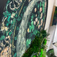 Geschenk Rahmen modern moos Moosbild  Hellgrün Grün Natur Moosbilder Mooswand Pflanzen Pflanzenbild Flachmoos Waldmoos Muttertag Geburtstag Wohnung Wand Deko Dekoration Islandmoos Rentiermoos Ast Teak Moon Mond Mystik Wald
