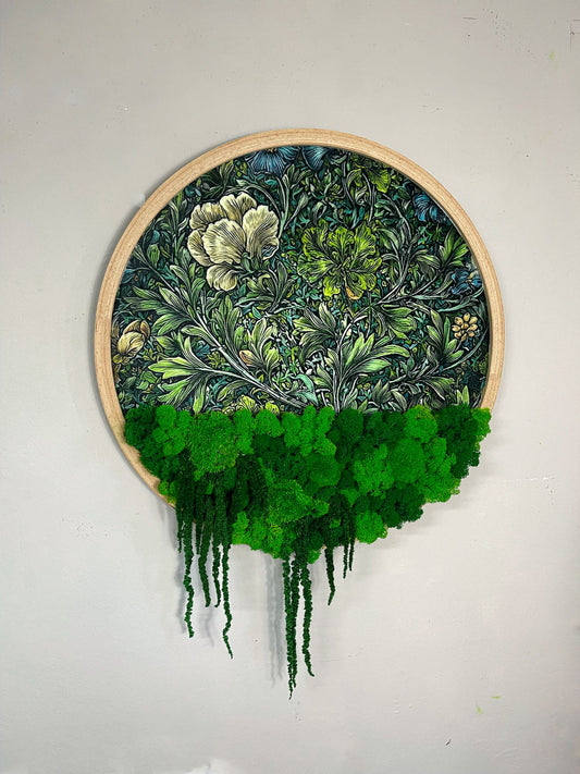 botanical urbanjungle wanddeko wanddekoration naturdeko moosbild moosdeko florale deko gruenpflanzen 3dwanddeko vintage boho bohostyle homedecor wohnideen interior design naturliebe pflanzenliebe einzigartigdeko handarbeit blickfang kunstdeko holzrahmen greenliving