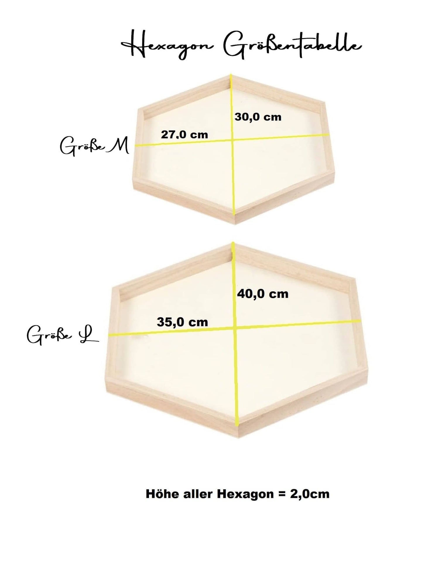 Holzmoos Design Islandmoos Moosbild Hexagon Holz Rahmen Sechseck