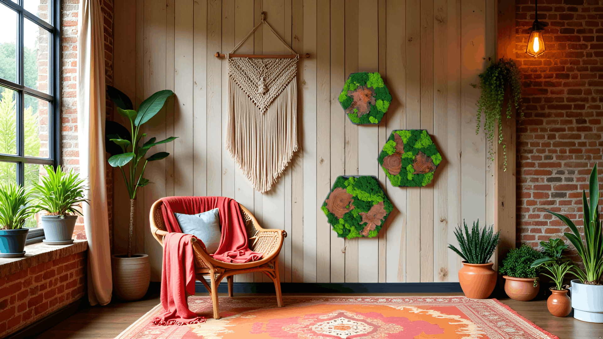 Hexagon Gedankenwunder Sechseck Wabe Einrichtung Olivenholz Olive Olivenholzplatte Holzscheibe Wurzelscheibe Wurzelscheiben Baumwurzel Dekoration Wanddeko Rahmen Moosbild Moos Islandmoos Rentiermoos Mooswand Pflanzenbild ad Urban Badezimmer