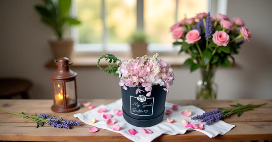 Geschenk Symbol personalisiert Hochzeit Hochzeitstorte Wunsch Braut goldene silberne Brautjungfer Gravur Rosenbox personalisiert Blumenbox Name Datum wunsch Hochzeitsgeschenk