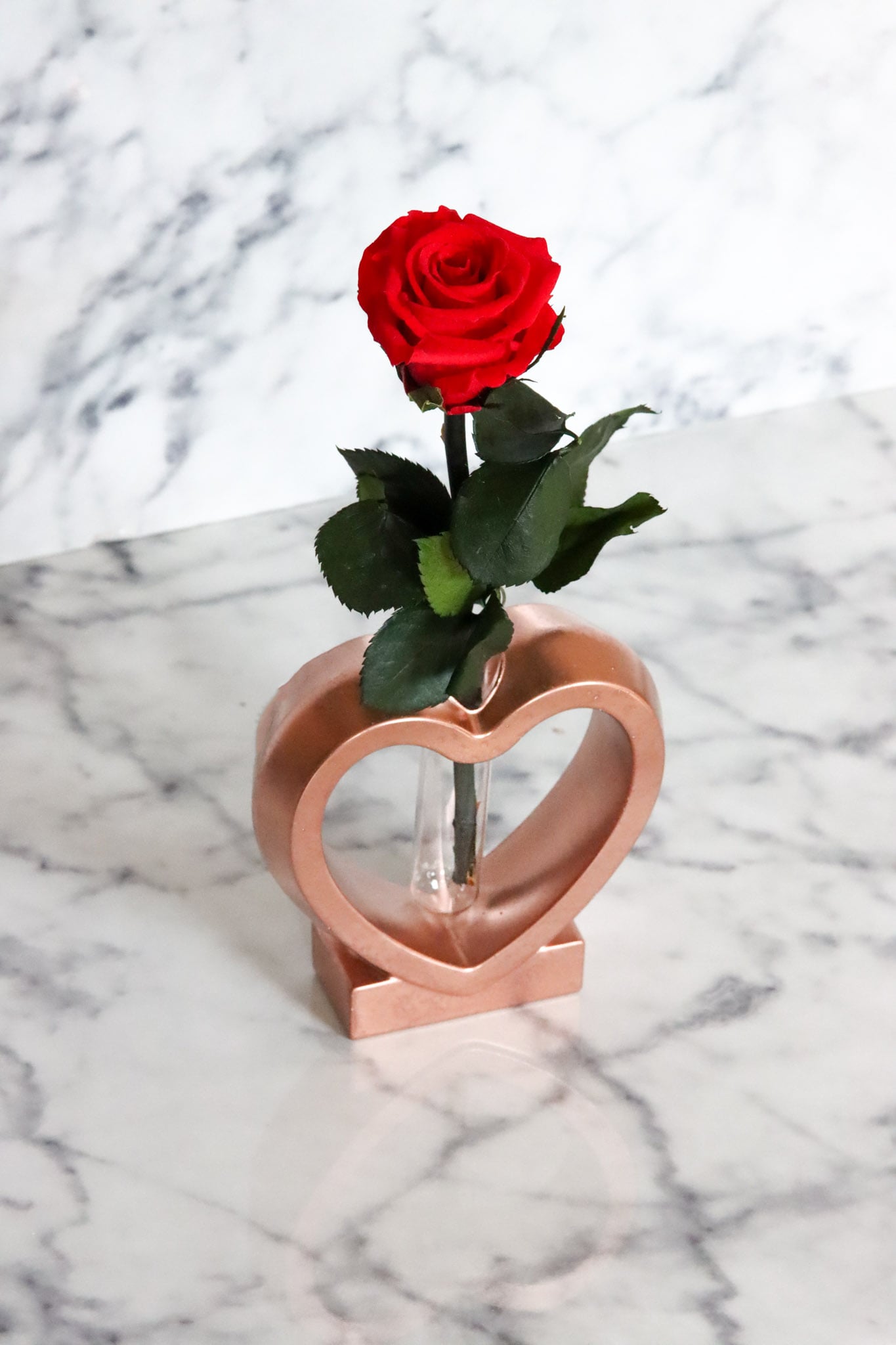 Rose Herz Beton rosé roségold Glas romantisch roses Valentine Valentinsgeschenk Valentinesday Valentinstag Liebe Love romantisch Infinityrose infinity ewig Ewigerose Heart Betonherz heartshaped Geschenkidee Freundin girlfriend Deko homedeco redrose rot girly Muttertag