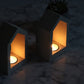 Haus Home Beton grau frostsicher Kerze Kerzenhalter homesweethome Teelicht Betonfigur deko decoration homedeco dekoliebe Figur figure minimalistisch