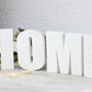 Beton Buchstaben weiß white Home Heimat zuhause homedecor decoration Deko Wohnzimmer Terrasse Küche frostsicher massiv Design